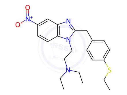 Chemical structure of Clonitazene Impurity 48