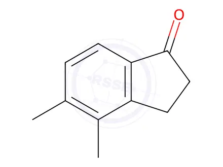 Chemical structure of 4,5-Dimethyl-indan-1-one