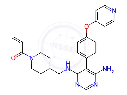 Chemical structure of Evobrutinib Impurity 20
