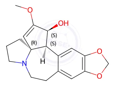 Chemical structure of Cephalotaxlen