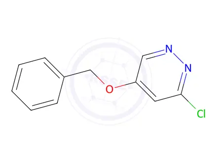 Chemical structure of 5-(benzyloxy)-3-chloropyridazine