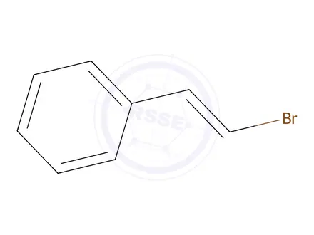 Chemical structure of β-bromostyrene