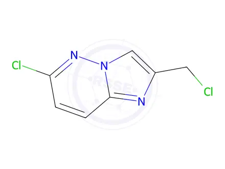 Chemical structure of 6-Chloro-2-chloromethylimidazo[1,2-B]pyridazine