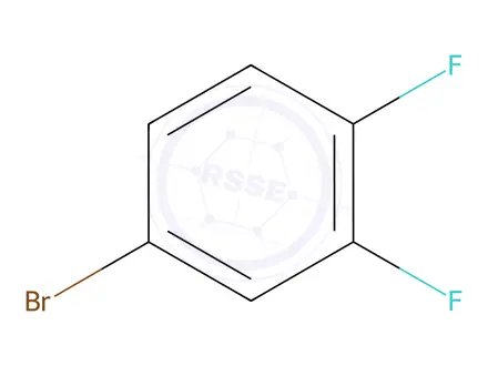 Chemical structure of 3,4-Difluorobromobenzene