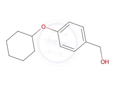 Chemical structure of (4-(Cyclohexyloxy)phenyl)methanol