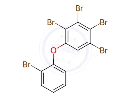 Chemical structure of 2,2',3,4,5-Pentabromodiphenyl Ether