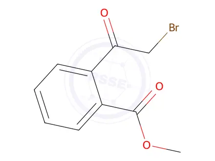 Chemical structure of Methyl 2-(2-bromoacetyl)benzoate