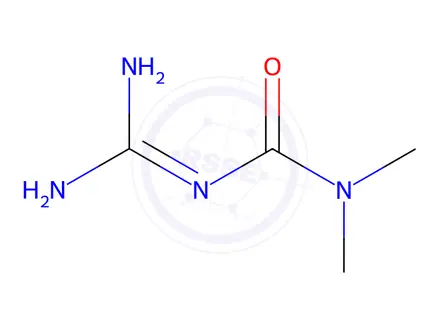 Chemical structure of Metformin Impurity 10