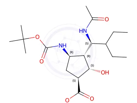 Chemical structure of Peramivir Impurity 23