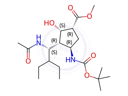Chemical structure of Peramivir Intermediate Impurity 42