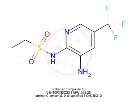 Chemical structure of Probenecid Impurity 10