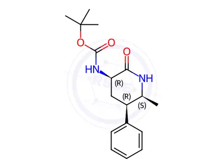 Chemical structure of Ubrogepant Impurity 22