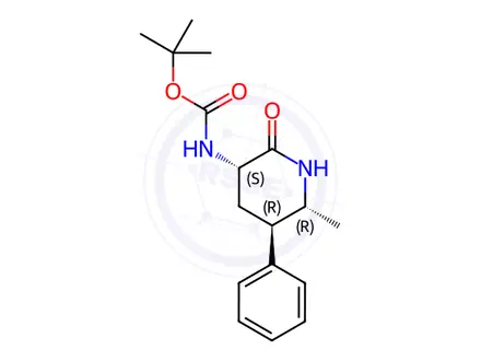Chemical structure of Ubrogepant Impurity 21