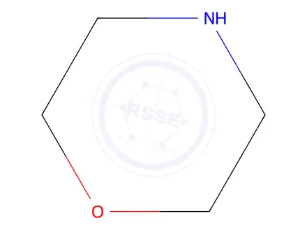 Chemical structure of Morpholine