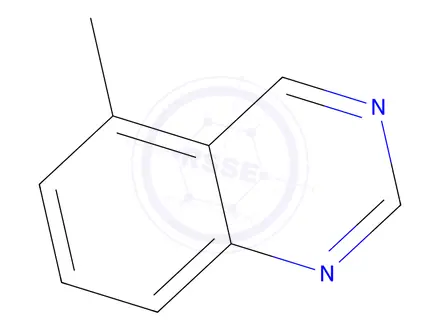 Chemical structure of 5-Methylquinazoline