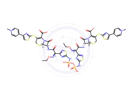 Chemical structure of Ceftaroline Fosamil Impurity 56