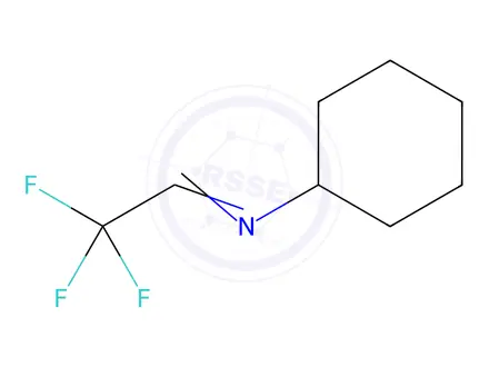 Chemical structure of N-(2,2,2-Trifluoroethylidene)cyclohexanamine