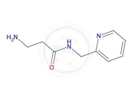 Chemical structure of 3-Amino-N-(pyridin-2-ylmethyl)propanamide