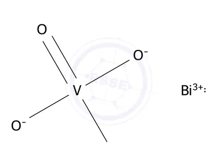 Chemical structure of Bismuth vanadium oxide