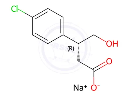 Chemical structure of Baclofen Impurity 78