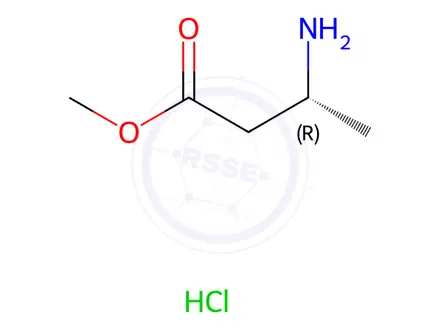 Chemical structure of (R)-3-Amino-butyric acid methyl ester, hydrochloride