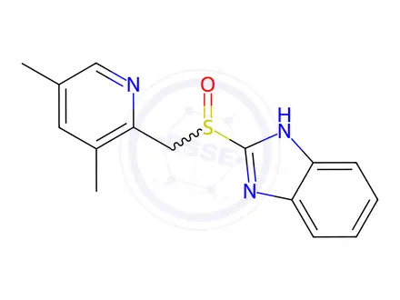 Chemical structure of Des-Methoxy Esomeprazole