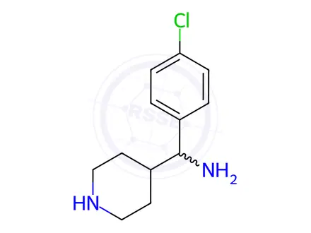 Chemical structure of (4-Chlorophenyl)(piperidin-4-yl)methanamine