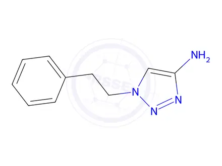 Chemical structure of 1-Phenethyl-1h-1,2,3-triazol-4-amine