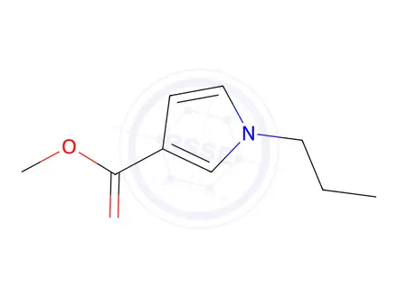 Chemical structure of Methyl 1-propyl-1H-pyrrole-3-carboxylate