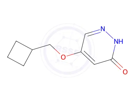 Chemical structure of 5-(Cyclobutylmethoxy)pyridazin-3(2H)-one