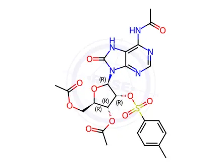 Chemical structure of Adenosine Impurity 46