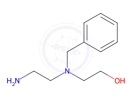 Chemical structure of Ethanol, 2-[(2-aminoethyl)(phenylmethyl)amino]-