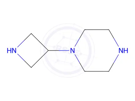 Chemical structure of 1-(Azetidin-3-yl)piperazine