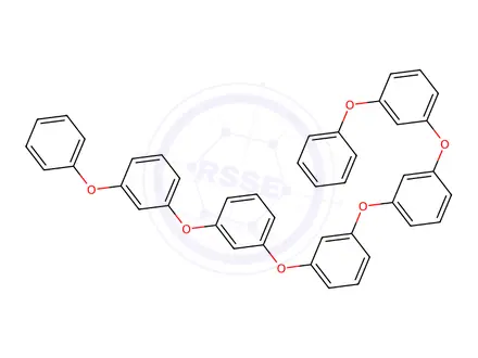 Chemical structure of 1,3-bis[3-(3-phenoxyphenoxy)phenoxy]benzene