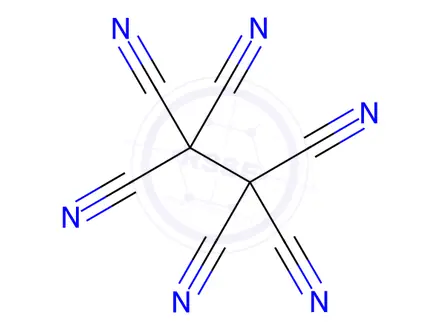 Chemical structure of 1,1,1,2,2,2-Ethanehexacarbonitrile