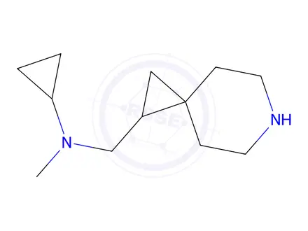 Chemical structure of N-{6-azaspiro[2.5]octan-1-ylmethyl}-N-methylcyclopropanamine