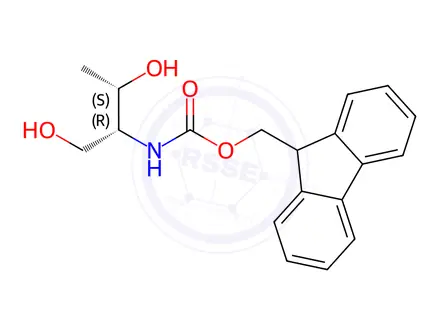 Chemical structure of FMOC-L-ALLO-THREONINOL