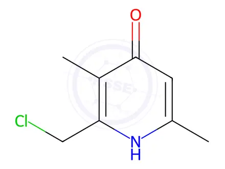 Chemical structure of Omeprazole Impurity 165