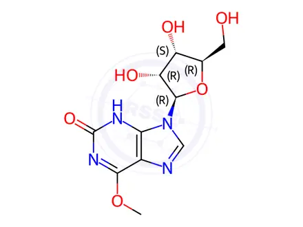 Chemical structure of Nelarabine Impurity 10 (88508-71-8)
