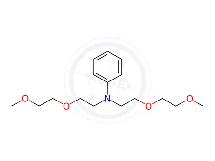 Chemical structure of N,N-Bis(2-(2-methoxyethoxy)ethyl)aniline