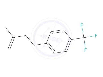 Chemical structure of 2-METHYL-4-[(4-TRIFLUOROMETHYL)PHENYL]-1-BUTENE
