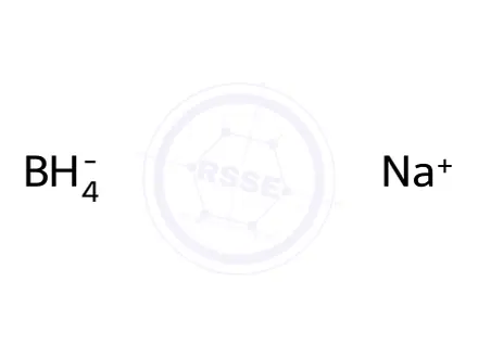 Chemical structure of Sodium Borohydride