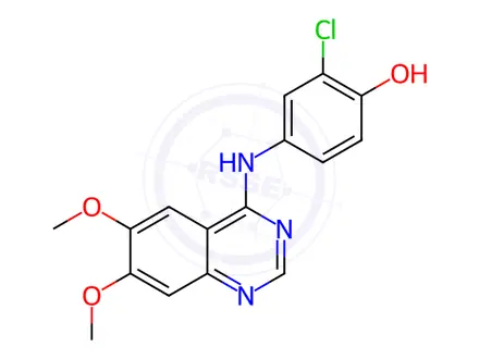 Chemical structure of PD 153035 Impurity 68