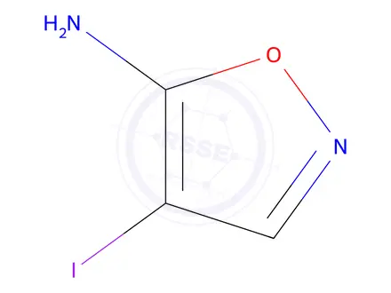 Chemical structure of 4-Iodoisoxazol-5-amine