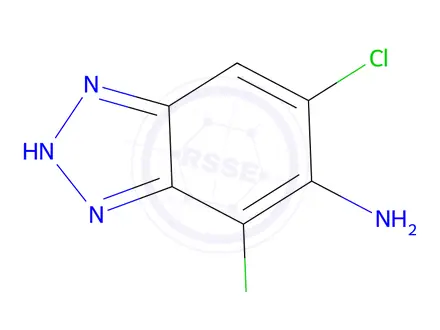 Chemical structure of 3]triazol-5-aMine