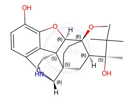 Chemical structure of Buprenorphine EP Impurity B