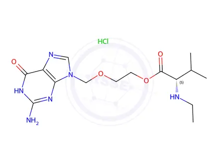 Chemical structure of Valaciclovir EP Impurity D (Valacyclovir USP Related Compound D)
