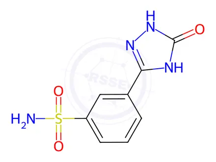 Chemical structure of 3-(5-Oxo-4,5-dihydro-1H-1,2,4-triazol-3-yl)benzenesulfonamide