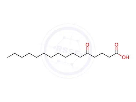 Chemical structure of 5-Oxohexadecanoic acid