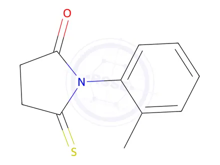 Chemical structure of 5-Thioxo-1-(o-tolyl)pyrrolidin-2-one